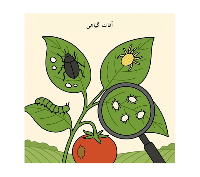آفات گیاهی چیستند و چگونه آن‌ها را شناسایی و کنترل کنیم
